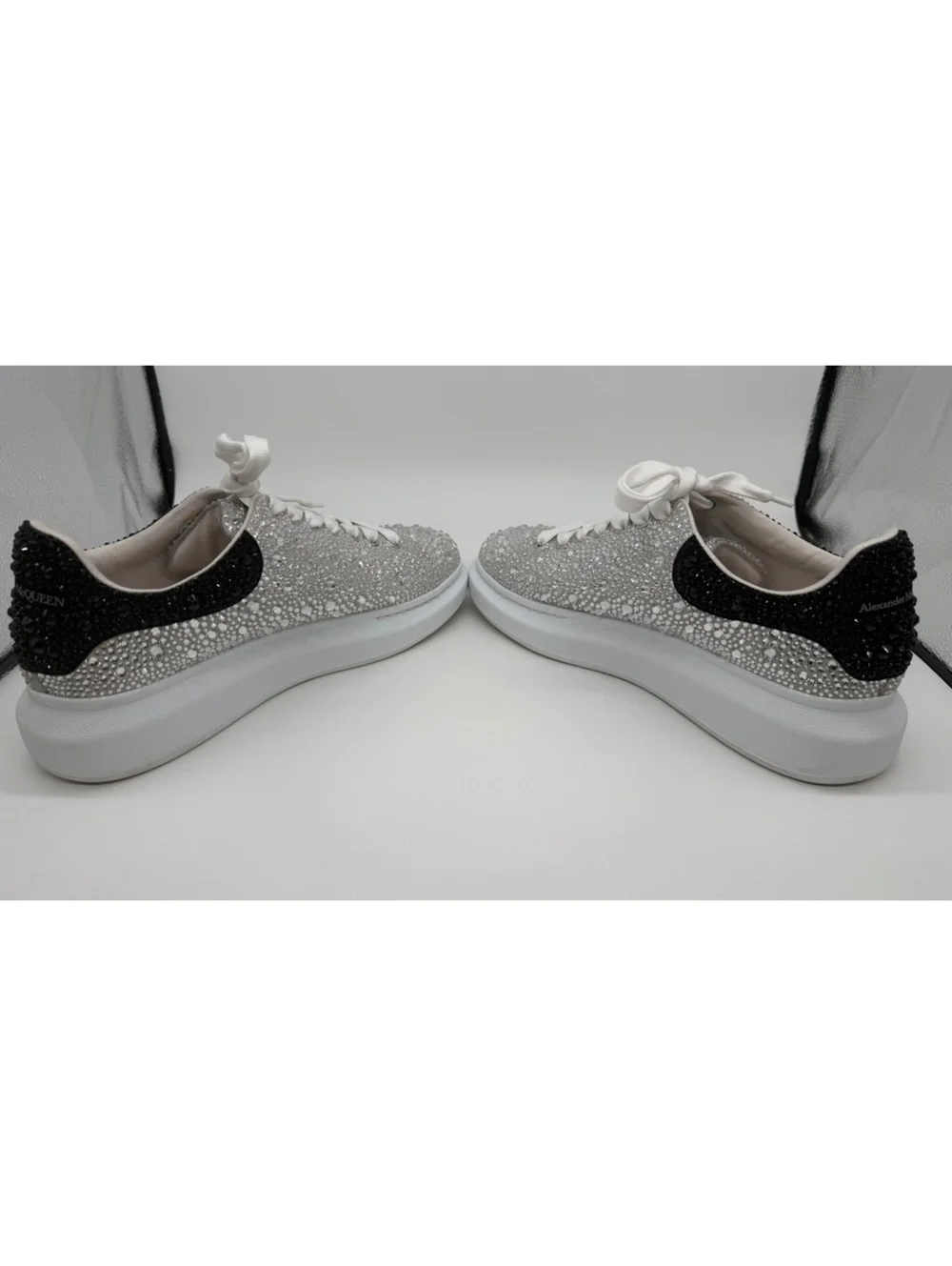 Alexander McQueen Crystal Oversized Sneakers 43.5